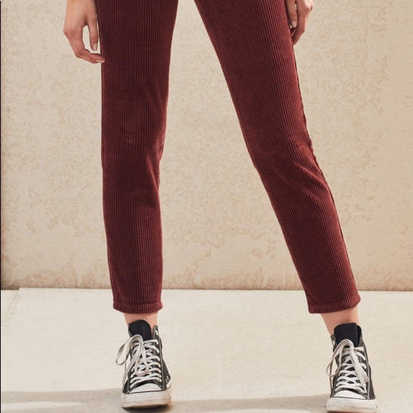 Pacsun Burgundy Corduroys - Picture 2 of 7